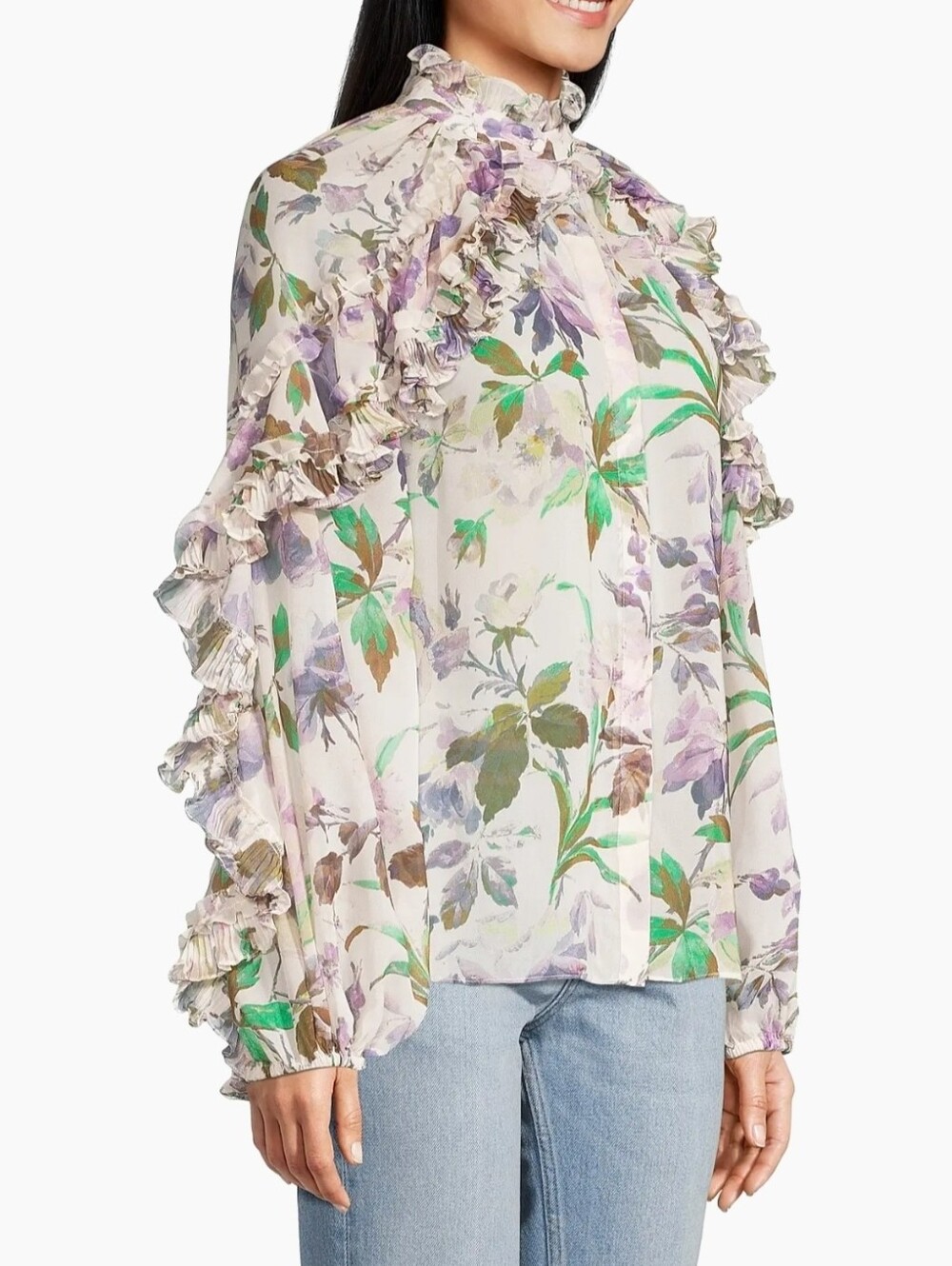 🔥Kobi Halperin Ruffled Phoenix Blouse - Picture 5 of 17